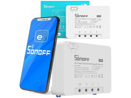 SONOFF 1-kanálový regulátor 25A WiFi POWR3