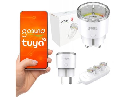 GOSUND EP2 CONTROL SOCKET WiFi ANDROID iOS TUYA Wattmetr