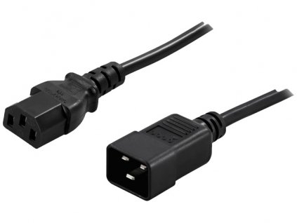 Prodlužovací napájecí kabel IEC 320 C13 -> C20 1,8M Lanberg