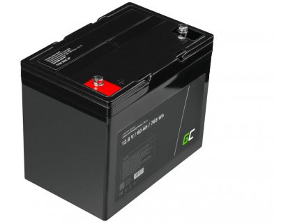 LITHIUM-GELENIUM-FOSFÁTOVÁ BATERIE LiFePO4 Green Cell 12V 60Ah