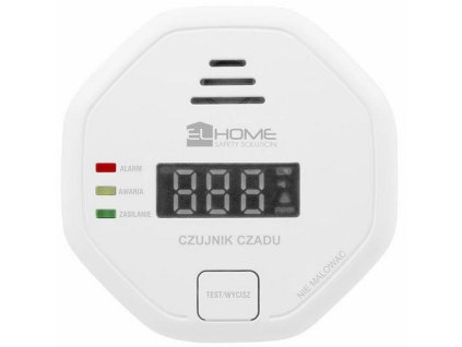 Samostatný detektor El Home CD-92B8, LCD displej, 3letá záruka