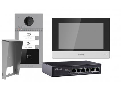 IP VIDEODOMOFON VIDOS ONE 2xM2010/S2402-N