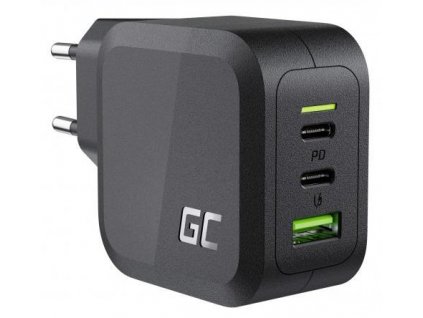 Green Cell POWERGAN 65W 2x USB-C 1x USB-A nabíječka CHARGC08