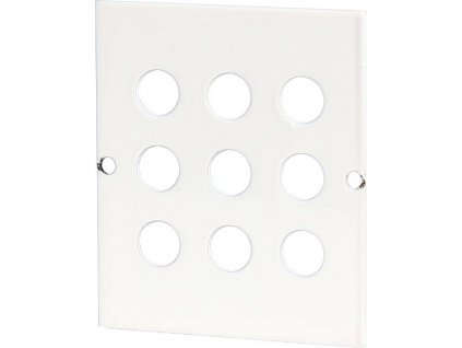 Montážní deska pro multimediální skříň F-zásuvka