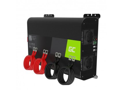 przetwornica napicia inwerter green cell pro 12v 230v 2000w4000w czysta sinusoida invgc11 a706f550870c0