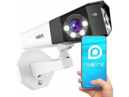 Dobíjecí bezdrátová IP kamera Reolink DUO s dvojitým objektivem WiFi