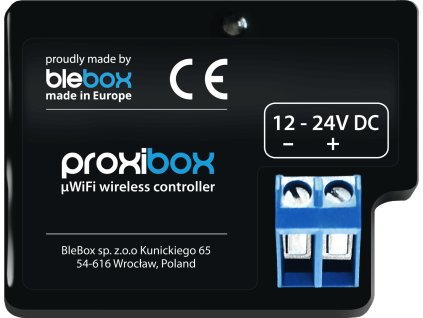 BLEBOX proxibox - neviditelný rozšiřovač akcí uWiFi