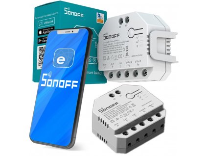 SONOFF 2-kanálový ovladač rolet 10A WiFi DUAL R3