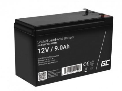 AGM BATERIE Green Cell VRLA 12V 9Ah