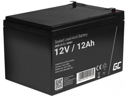 AGM BATERIE Green Cell VRLA 12V 12Ah