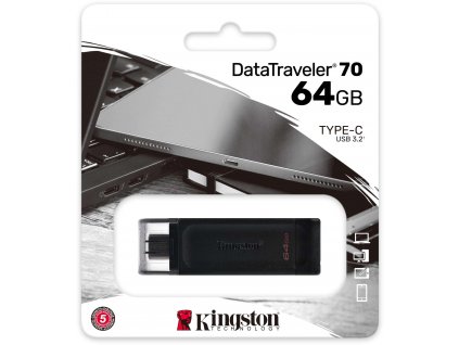 Flash disk Kingston DataTraveler DT70/64GB USB-C