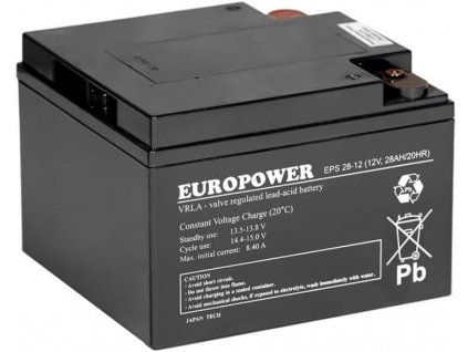Baterie EUROPOWER EPS series 12V 28Ah