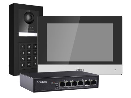 IP dveřní videovrátný systém VIDOS ONE X160/M2010