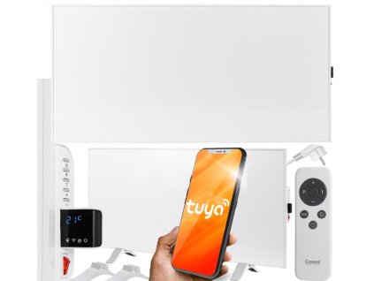 IR topný panel CRONOS Synthelith PRO CRP-770TWP WHITE TUYA
