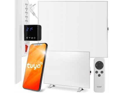 IR topný panel CRONOS Synthelith PRO CRP-1200TWP WHITE TUYA