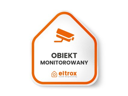 naklejka obiekt monitorowany maa eltrox 6e96216122ebc