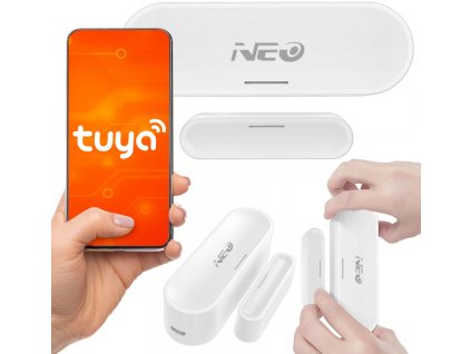 Jazýčkový spínač NEO Zigbee, vstupní senzor Tuya NAS-DS07B