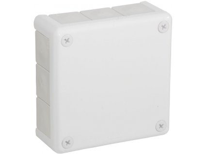 Povrchová krabice prázdná 12 přívodů VIPLAST VP-51 WHITE IP55 118x118x46mm 051-01