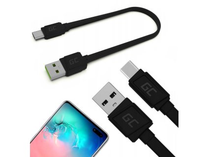 kabel usba usbc green cell matte 25cm ultra charge quick charge 30 kabgc03 a56c57a38e558