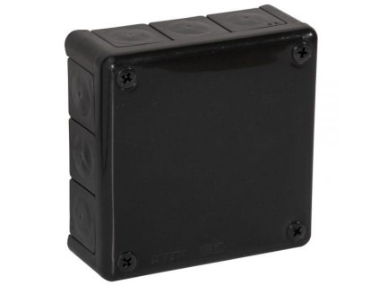 puszka elektroinstalacyjna natynkowa viplast vp51 czarna ip55 118x118x46mm 05105 90b12be8085c6