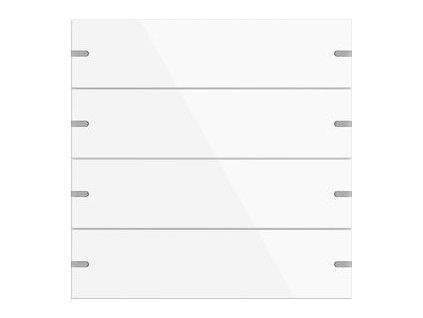 GIRA KNX Sada 4 tlačítek pro senzory TS4 5024 903 Čistě bílá