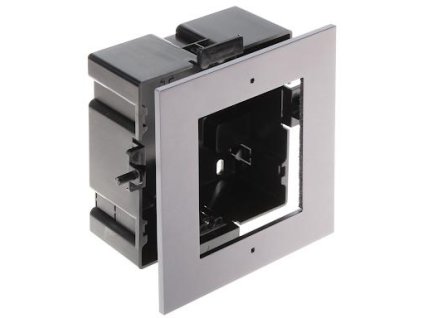 Rám se zapuštěným boxem. 1-modul HIKVISION DS-KD-ACF1(plast)