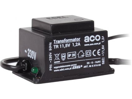 Transformátor ACO TR 12V 1,2A