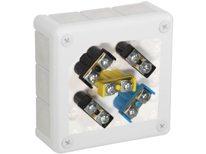 puszka natynkowa z zaciskami 12 wlotw viplast vp51 biaa ip55 118x118x46mm 05151 ed3fa4c0ef702