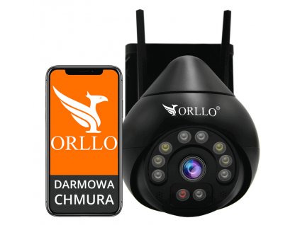 Orllo IP kamera Z8 Pro WiFi Venkovní otočná noční barevná 4MP