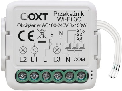 Modul OXT mini 4 okruhy WiFi Tuya