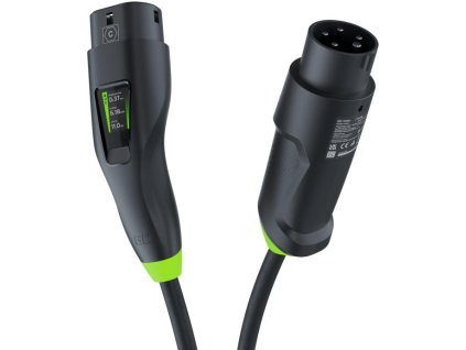 adowarka do samochodw elektrycznych 2w1 green cell habu evgc01 11kw type 2 7m wallbox mobilna e088809a1700e