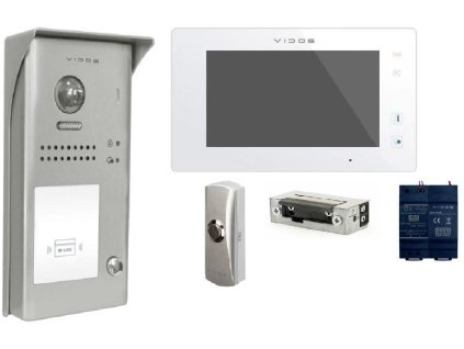 wideodomofon vidos duo s1101am1021w2 przycisk elektrozaczep 75a8d860b9d52