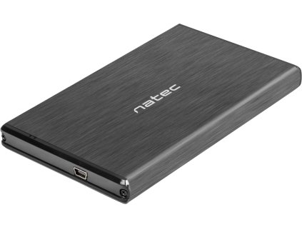 NATEC RHINO SATA 2,5" USB 2.0 HDD BOX BLACK SLIM