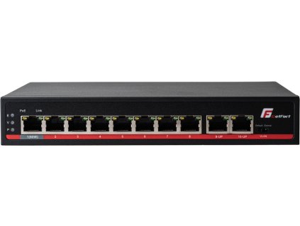 GETFORT POE SWITCH 8+2 Gigabit Ethernet 120W