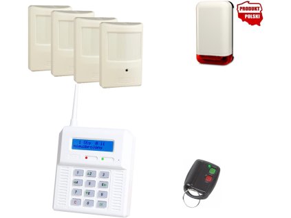 ELMES RESIDENTIAL KIT 4 detektory + šroubovák