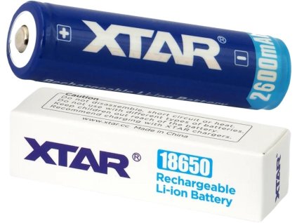 akumulator 18650 liion 37v xtar 2600mah 1 szt z zabezpieczeniem 7f11b266592be