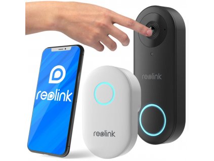 Bezdrátový videozvonek Reolink Wi-Fi 5MPx