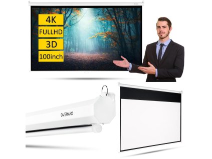 ekran projekcyjny overmax ovsemiautomatic screen 100 d0ed0b9634437