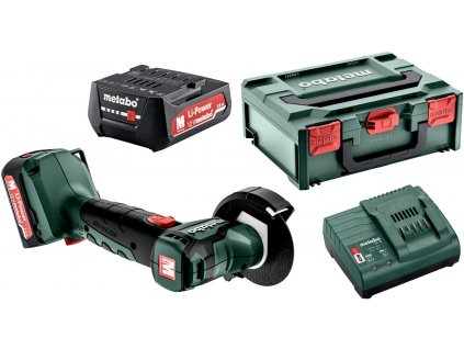 Akumulátorová úhlová bruska Metabo PowerMaxx CC 12 BL 2x2Ah kufříková nabíječka