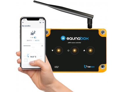 BLEBOX saunaBox pro modul i/o WiFi řídicí jednotka sauny