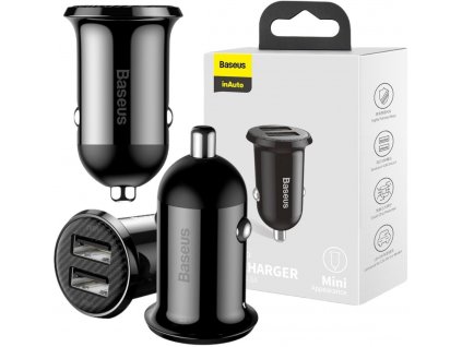 Baseus Grain Pro CCALLP-01 24W 4,8A 2x USB-A nabíječka do auta
