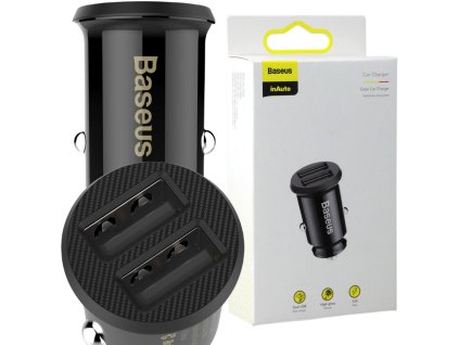 adowarka samochodowa baseus grain ccallml01 155w 31a 2x usba 565dd7f46a98f