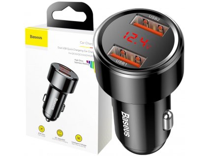 AUTONABÍJEČKA Baseus Magic CCMLC20A-01 45W 6A 2x USB-A QC 3.0