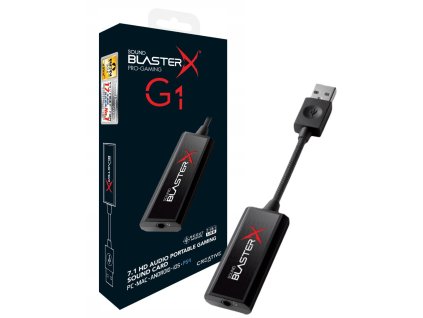 Externí zvuková karta Creative Sound BlasterX G1