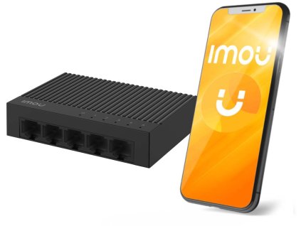 switch imou 5portowy sf105c plastikowa obudowa 100mbps 7c42cadee2d73