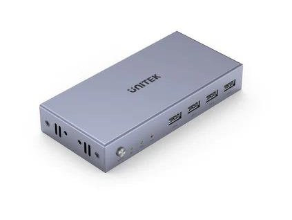 Unitek KVM přepínač 4K HDMI 2.0 2-in 1-out +USB