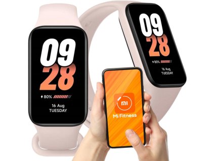 Chytrý náramek Xiaomi Band 8 Active Pink