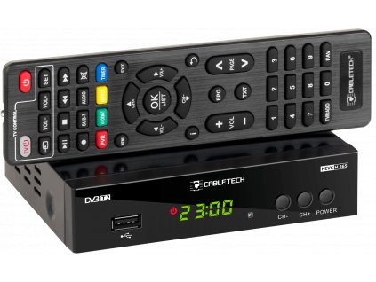 Tuner Cabletech DVB-T2/C HEVC H.265