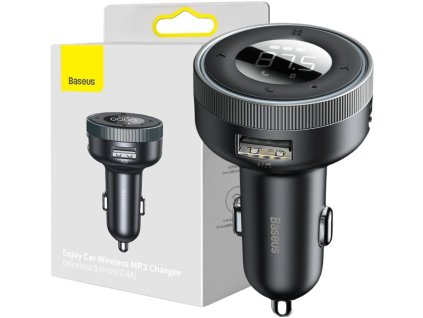 transmiter fm adowarka samochodowa baseus enjoy cclh01 34a 2x usba jack 35mm bt 50 f66616e9359e3
