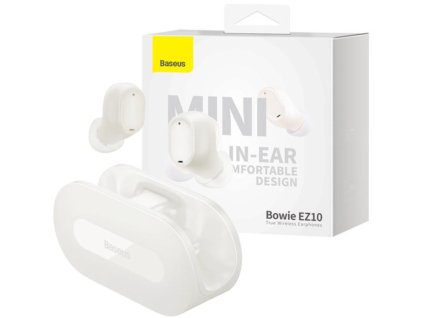 Baseus Bowie Mini EZ10 TWS FREE HEARTS A00054300226-Z1 BT 5.3 BÍLÁ